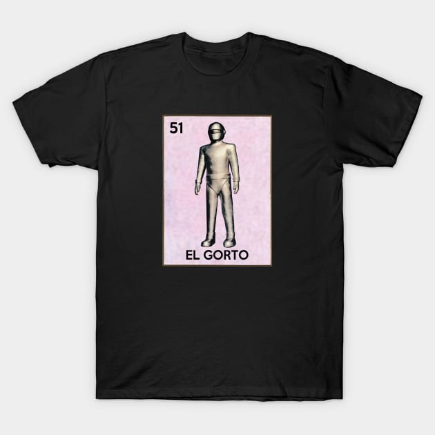 La Loteria Card Gort Robot T-Shirt by Electrovista